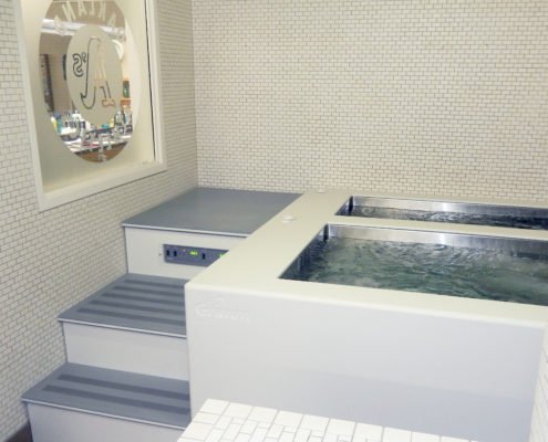 Oakland A's CRYOTherm Grimm Scientific hydrotherapy room
