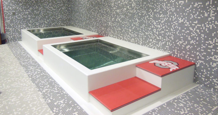 Ohio State In ground CRYOTherm grimm scientific hydrotherapy