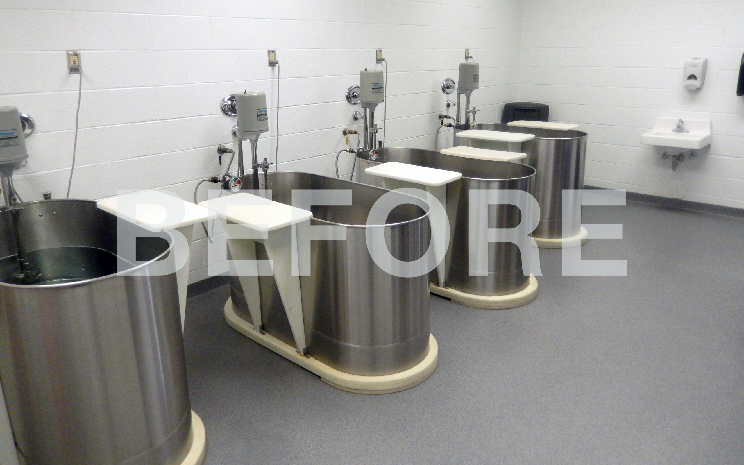 Before CRYOTherm - Timmons Arena