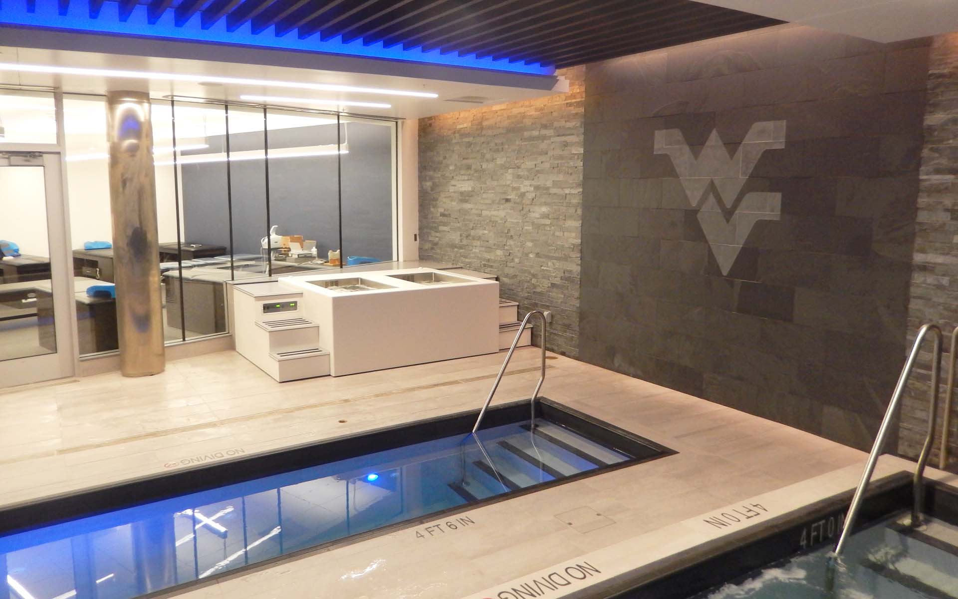 West Virginia University Hydrotherapy Room Grimm Scientific CRYOTHerm